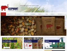 Tablet Screenshot of elephantgrp.com
